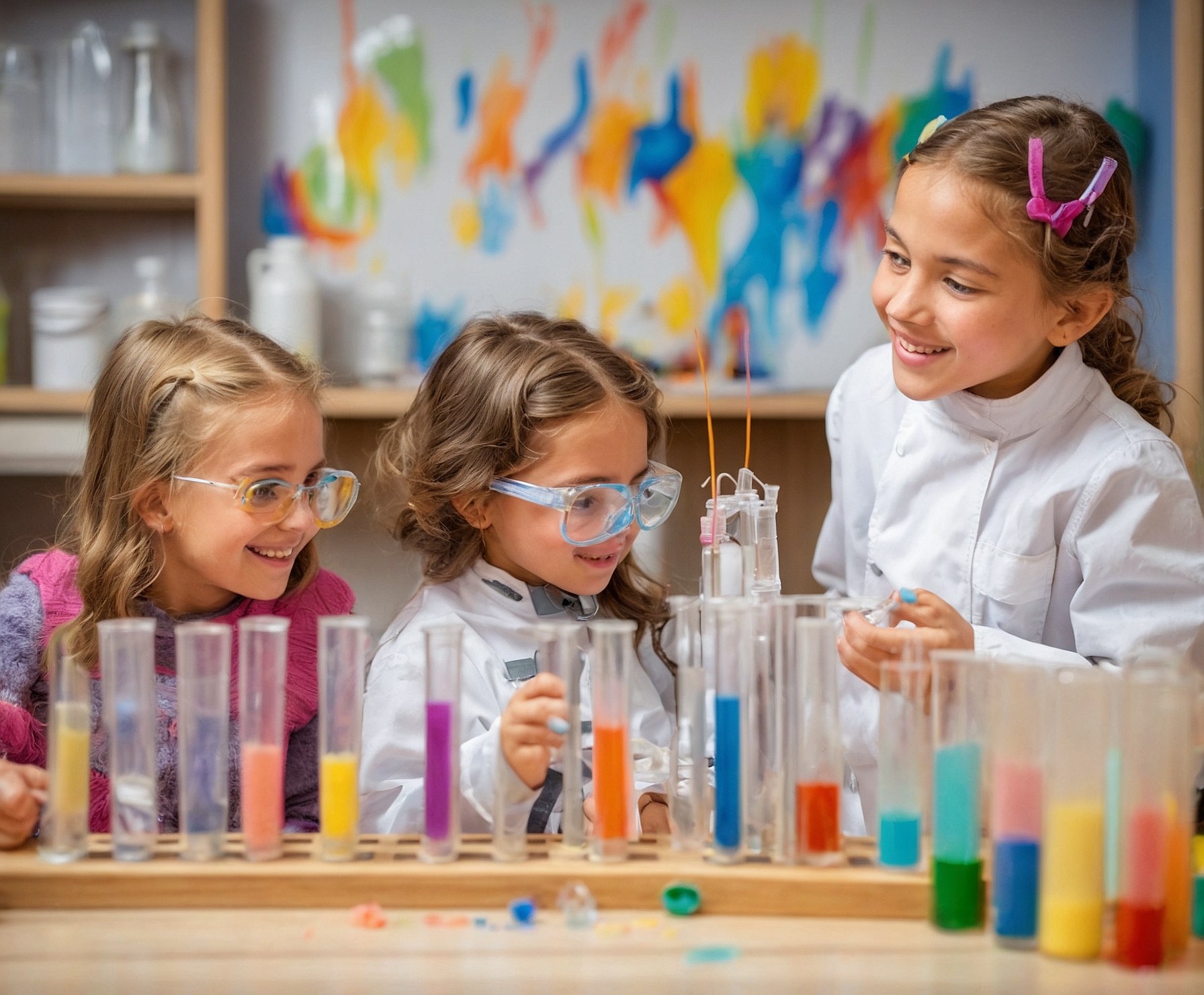 Experimentos científicos para niños.