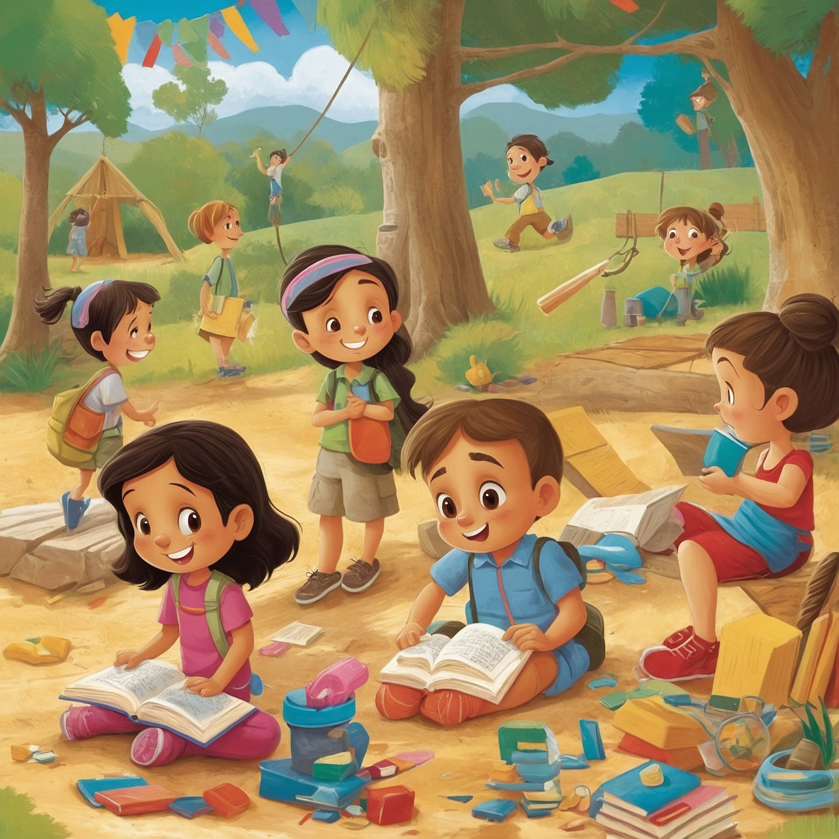 Aventura educativa para pequeños exploradores.